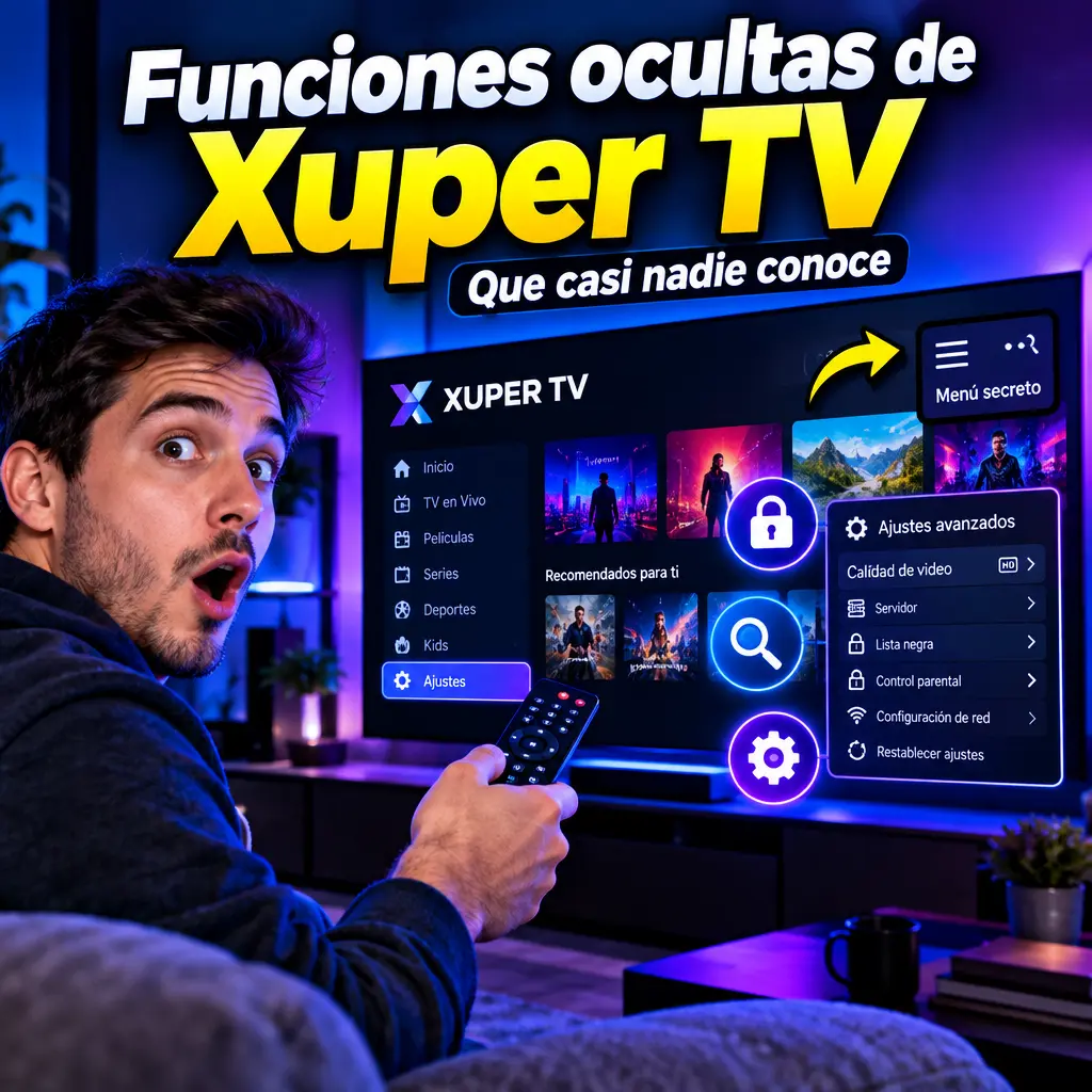 Funciones ocultas de Xuper TV que la mayoría de los usuarios pasan por alto